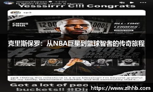 克里斯保罗：从NBA巨星到篮球智者的传奇旅程